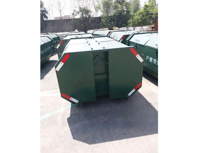 鐵皮垃圾箱
